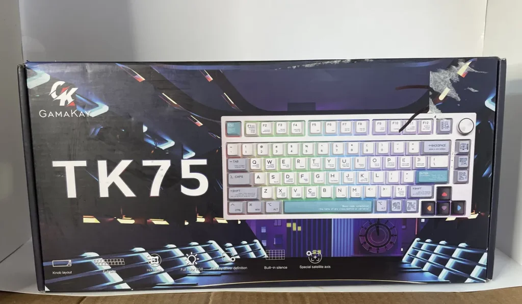 GK GAMAKAY TK75 keyboard