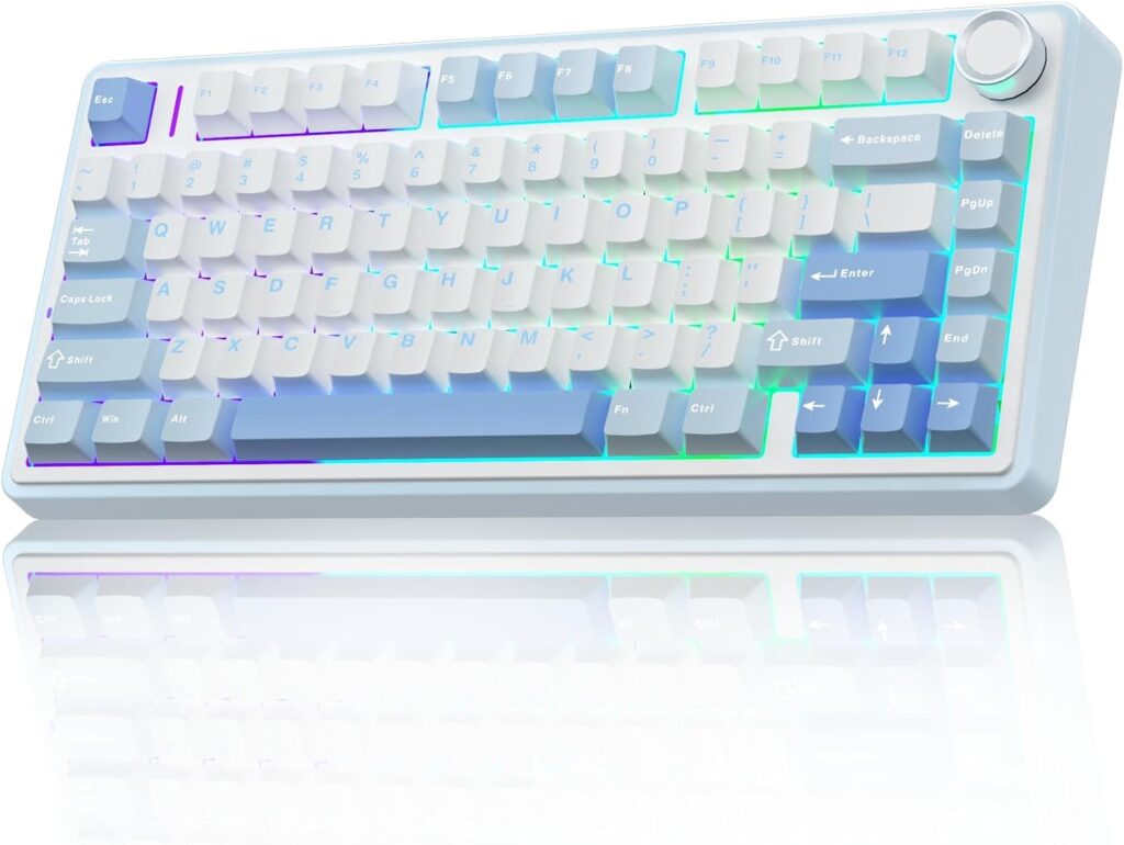 Aura f75 pro wireless mechanical keyboard